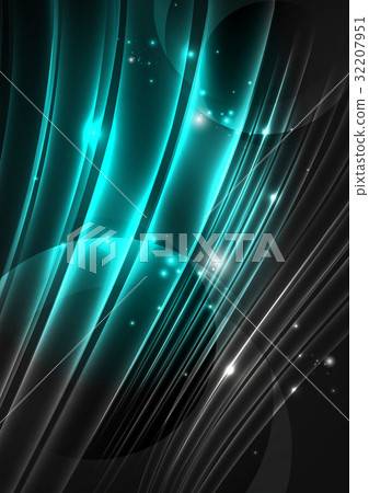 Glowing futuristic lines Glowing futuristic lines 32207951
