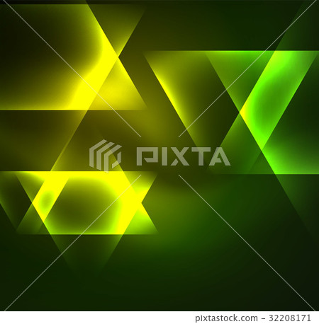 Glowing geometric shapes Glowing geometric shapes 32208171