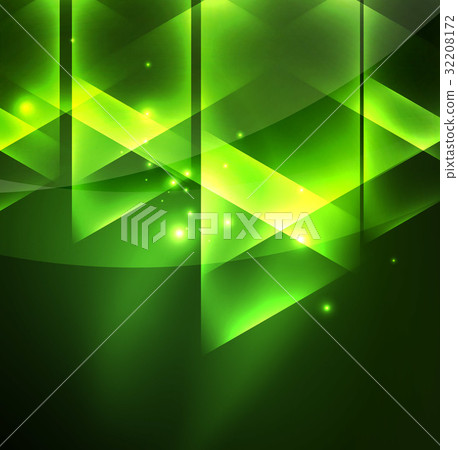 Glowing geometric shapes Glowing geometric shapes 32208172