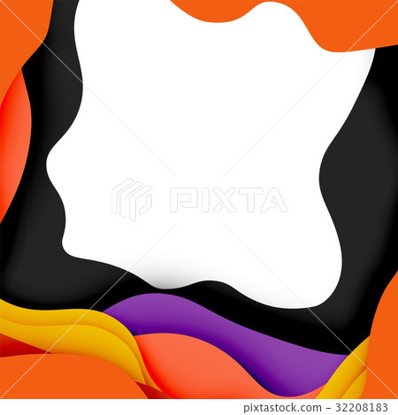 3d vector abstract background with cut shapes 3d vector abstract background with cut shapes 32208183