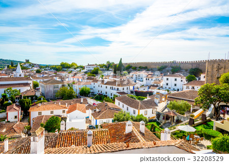 The landscape of Obidos The landscape of Obidos 32208529