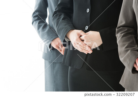 Business woman's hand 32209207