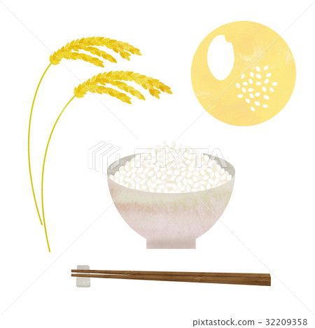 Bottle of rice - Stock Illustration [32209358] - PIXTA