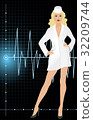 Beautiful nurse 32209744