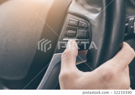 Young business man test drive new car 32210390