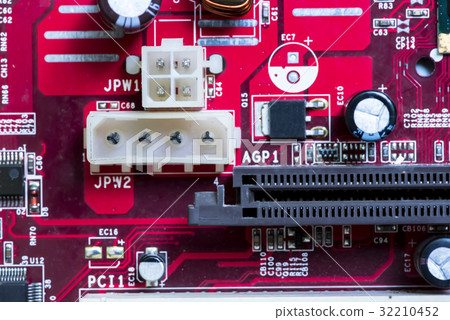 Abstract, close up of Electronic Technology  32210452