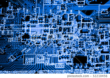 Abstract, close up of Electronic Technology Abstract, close up of Electronic Technology 32210456