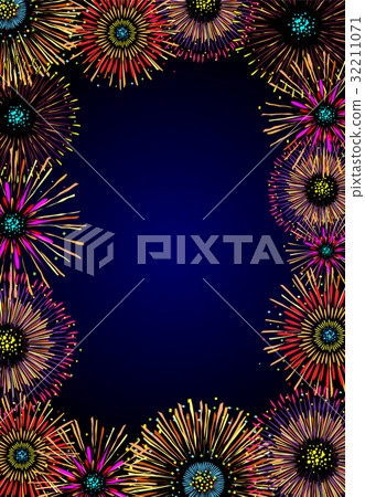 Fireworks frame 32211071