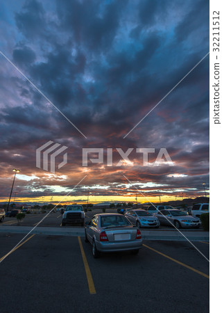 Skyscape during sunset 32211512