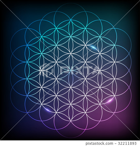 Watercolor sacred geometry Watercolor sacred geometry 32211893