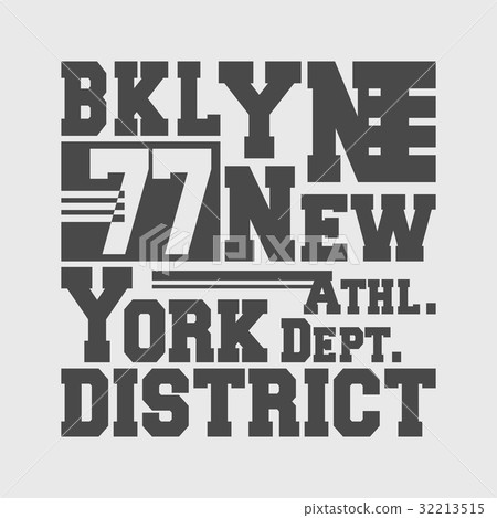 T-shirt print design Brooklyn New York T-shirt print design Brooklyn New York 32213515