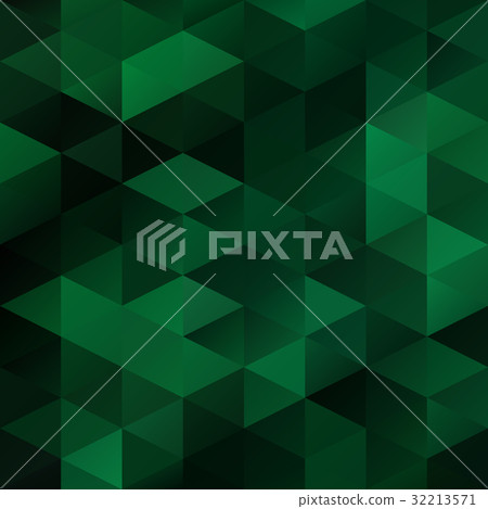 Green Grid Mosaic Background, Creative Design  32213571