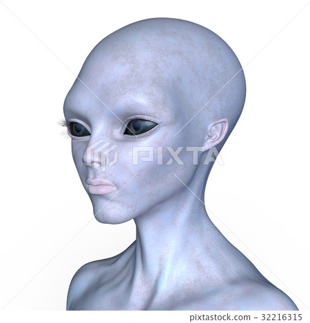 插图素材: 外星人