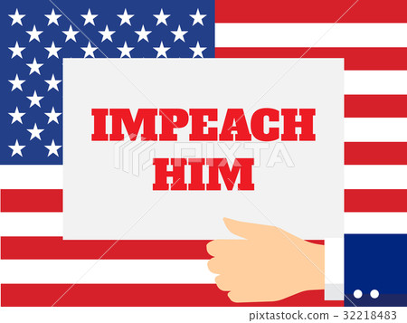 Impeachment Word Vector Illustration 32218483