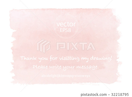 Watercolor background material 32218795
