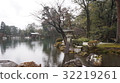 Walk in Kenrokuen in winter 32219261