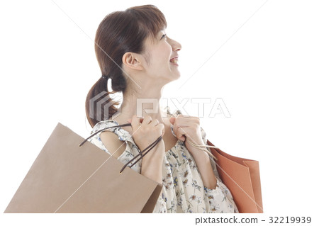 購物形象的婦女 32219939