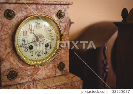 Close-up of watch on table 32225027