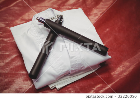 Karate uniform and nunchaku Karate uniform and nunchaku 32226050