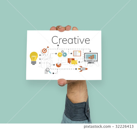 Ideas invention and creative icon graphic design 32226413