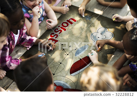 Kids Education Knowledge Field Trip Summer Camp Graphic 32228812