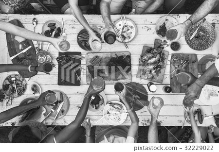 Barbeque cooking outdoor leisure party 32229022