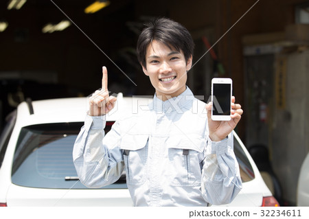 Automobile mechanic (smartphone) 32234611