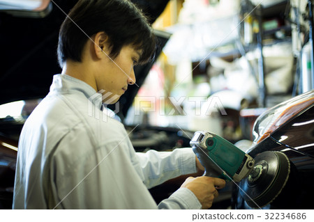 汽車修理工（拋光機） 32234686