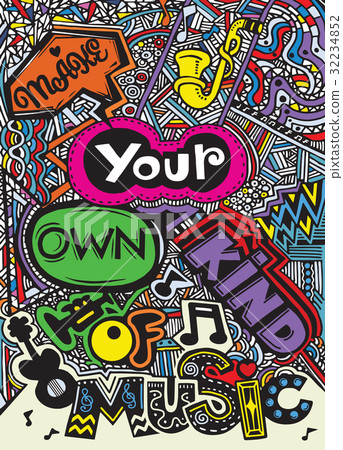 hand lettering quote. Hand drawn typography poster 32234852