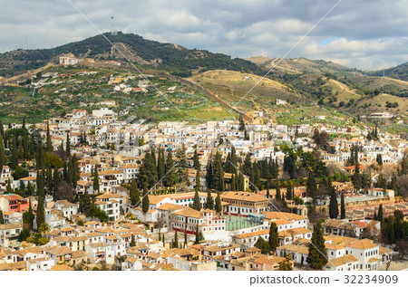 Granada view Andalucia, Espana 32234909