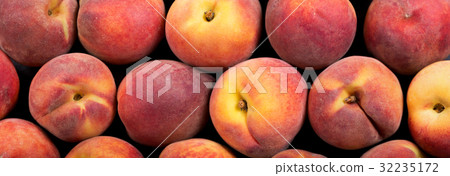 fresh peaches as background fresh peaches as background 32235172