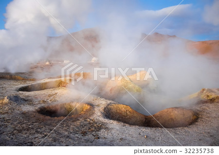 Sol de manana geothermal field, sud Lipez, Bolivia 32235738