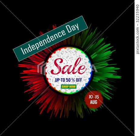 Creative sale banner or poster for independence 32235940