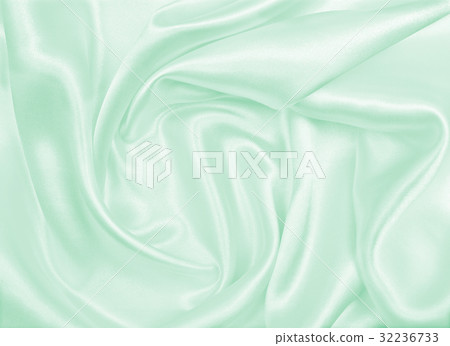 Smooth elegant green silk or satin cloth texture Smooth elegant green silk or satin cloth texture 32236733
