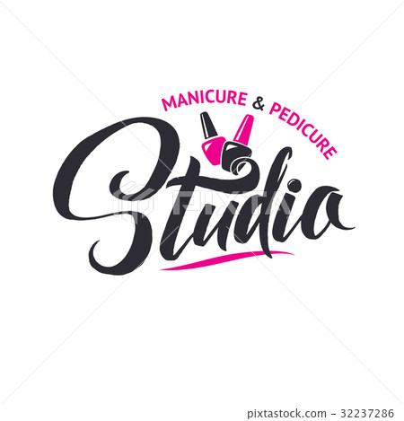 Manicure Studio. Nail Master Logo Beauty Vector Manicure Studio. Nail Master Logo Beauty Vector 32237286