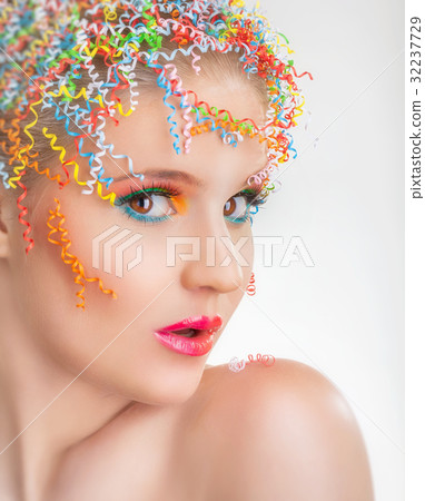Colorful makeup Colorful makeup 32237729