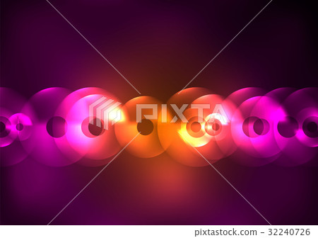 Glowing circles in the dark Glowing circles in the dark 32240726