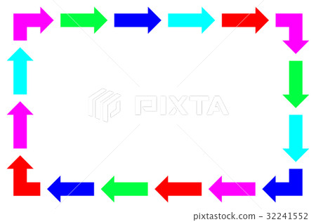 Arrow frame - Stock Illustration [32241552] - PIXTA