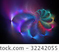 3D rendering colorful glowing abstract fractal 32242055
