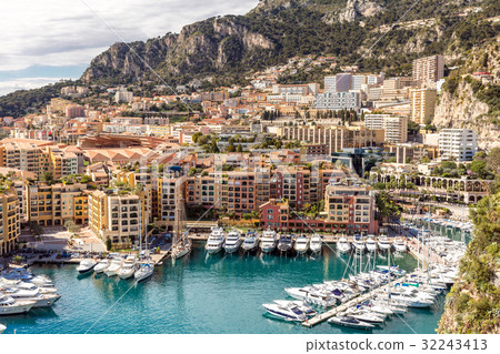 Monaco Fontvieille cityscape 32243413