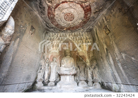 Longmen Grottoes Luayang China 32243424