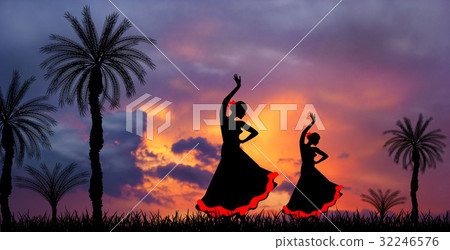 Flamenco before the storm Flamenco before the storm 32246576