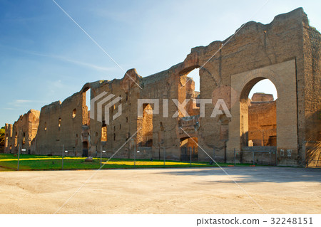 Baths of Caracalla in Rome, Italy 32248151