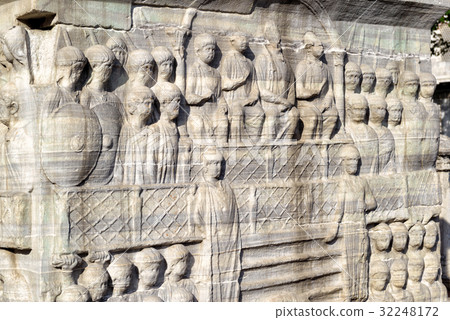 The base of the obelisk of Thutmose III, Istanbul 32248172