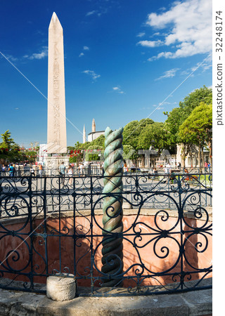 The ancient Hippodrome in Istanbul, Turkey 32248174