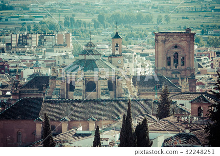 Cathedral and city centre seen from the castle, Cathedral and city centre seen from the castle, 32248251