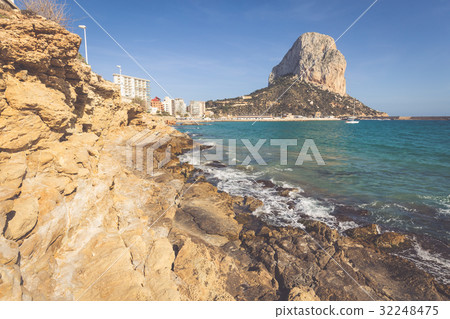 Famous Mediterranean Resort Calpe in Spain 32248475