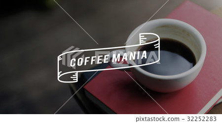 Coffee mania start new day with coffee in morning Coffee mania start new day with coffee in morning 32252283