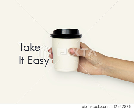 Coffee Culture Relax Take a Sip Word 32252826
