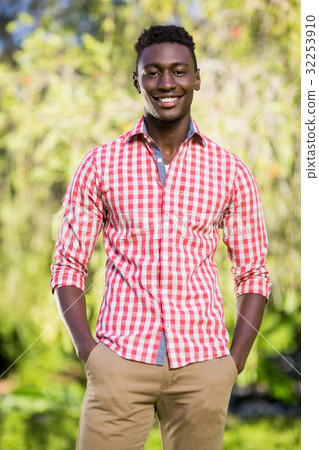 Happy man posing Happy man posing 32253910